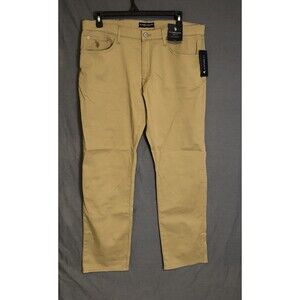 U.S. POLO ASSN. Mens Oxford Tan Slim Leg Pants NEW /w Tags Size 38/32
